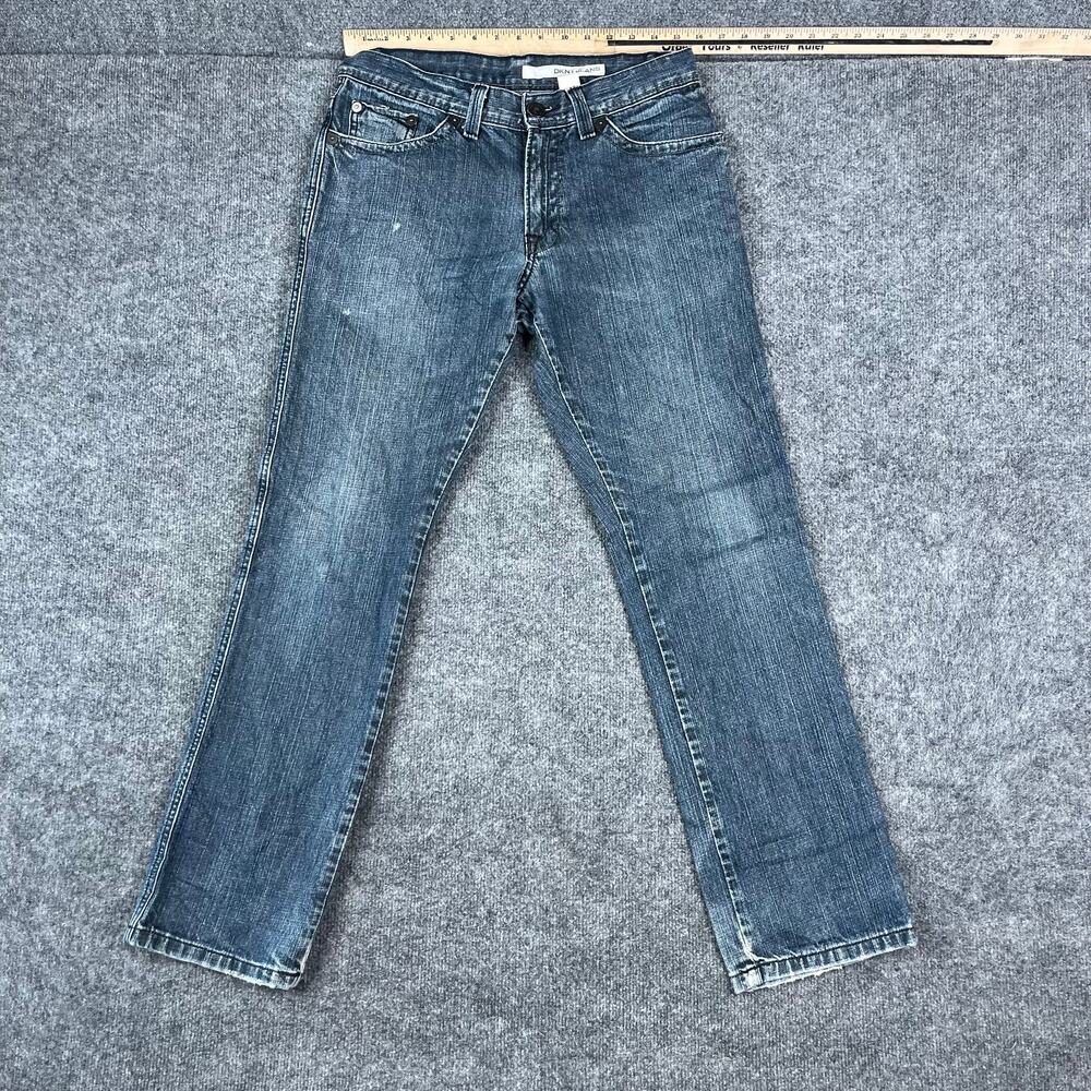 DKNY Jeans Mens Size 30x32 Blue Denim Straight Leg Casual Classic